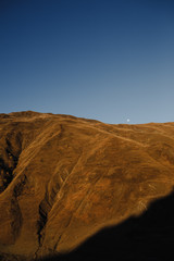 mountains in the desert