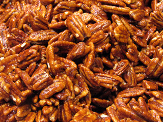 walnut in caramel