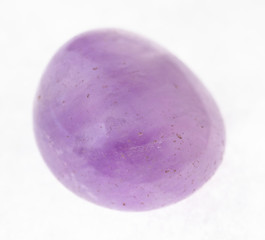 polished Amethyst (violet quartz) gemstone