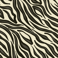 Materiał do szycia Zebra skin seamless pattern.