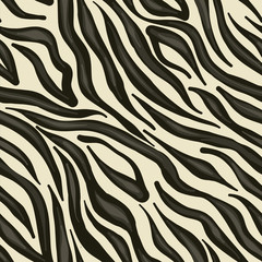 Zebra skin seamless pattern.