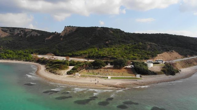 Anzac Cove is a small cove on the Gallipoli peninsula in Turkey. It became famous as the site of World War I landing of the ANZACs on 25 April 1915. 