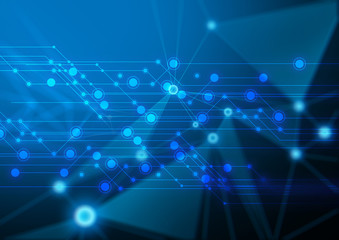 ai robotic, social internet of things, technology abstract futuristic cyber net web connect to network background illustration 3d rendering, atom molecule of science, signal of data