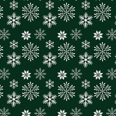 snow flakes background design