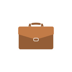 Briefcase business graphic design template vector illustration