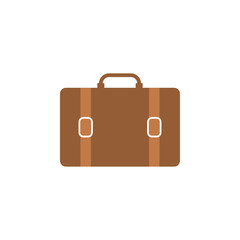 Briefcase business graphic design template vector illustration