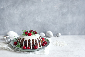 Christmas Pudding, Fruit Cake