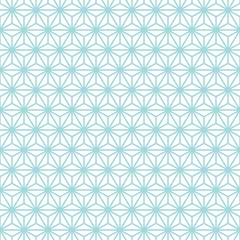 Seamless Pattern Stars Retro Turquoise © Jan Engel