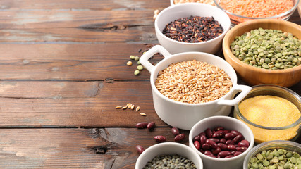 selection of vegetarian food