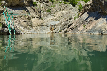 Mountain pool, Zelenogorye, Crimean Republic