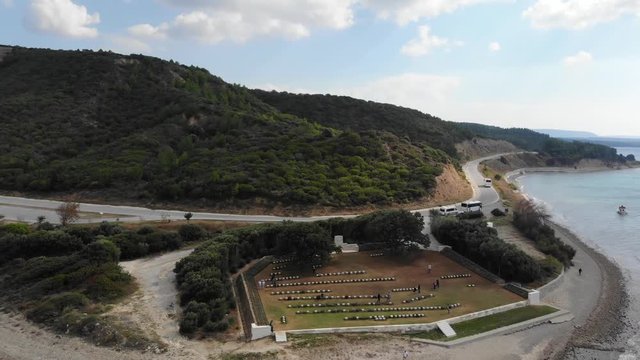 Anzac Cove is a small cove on the Gallipoli peninsula in Turkey. It became famous as the site of World War I landing of the ANZACs on 25 April 1915. 
