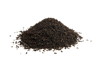 dry tea isolated