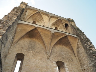 Châteauneuf-du-Pape – Ruine der ehemaligen päpstlichen Sommerresidenz    © hajo100
