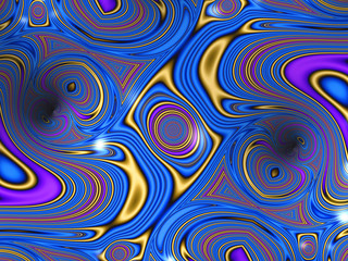 Fototapeta na wymiar Beautiful abstract background for art projects, cards, business, posters. 3D illustration, computer-generated fractal