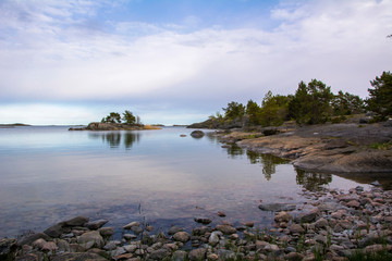 Coastal and sea view, F&ouml;gl&ouml;, Aland islands