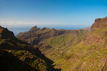 Fototapeta na wymiar Tenerife mountains
