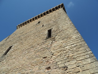 Châteauneuf-du-Pape – Ruine der ehemaligen päpstlichen Sommerresidenz    © hajo100