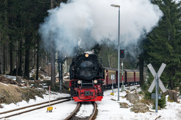 Brockenbahn im Winter