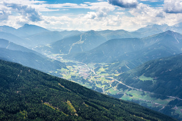 Naklejka premium Patscherkofel peak near Innsbruck, Tyrol, Austria.