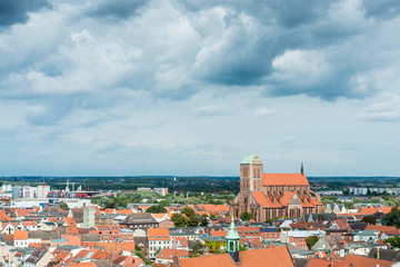 Church St. Nicholas in Wismar, Germany.