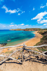 Cavalleria beach in Minorca, Spain.