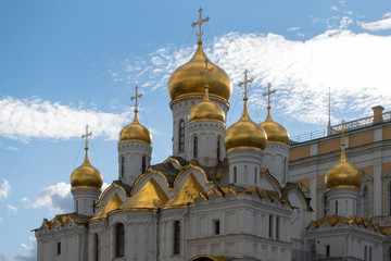 Fototapeta na wymiar Mariä-Verkündigungs-Kathedrale im Moskauer Kreml