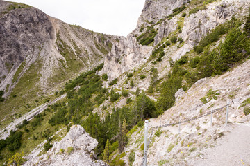Besteigung des Piz Daint vom Ofenpass, vorbei am Il Jalet über den Westgrad auf den Gipfel (2968m) und zurück.