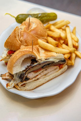 Grilled Portobello Chicken Sandwich