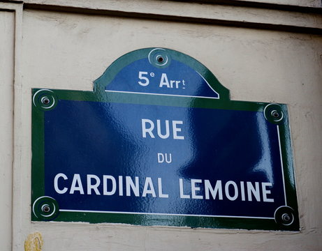 Rue du Cardinal Lemoine
