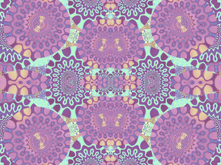 Beautiful abstract background for art projects, cards, business, posters. 3D illustration, computer-generated fractal