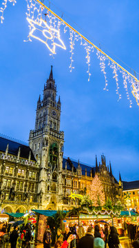 Christmas Market In Munich - Germany