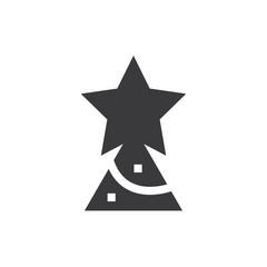 Star vector icon