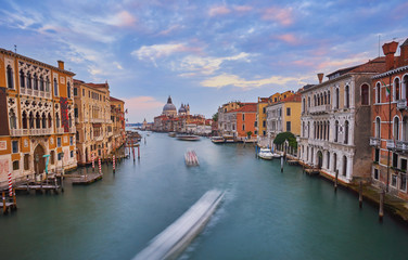 Fototapeta na wymiar Venice. Cityscape image of Grand Canal in Venice