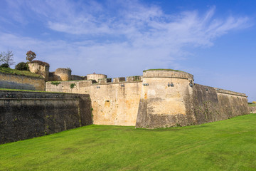 Blaye Citadel, world heritage site in Gironde, France