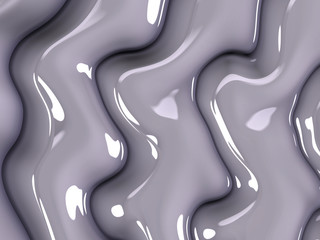 Beautiful abstract cover for art projects, cards, business, posters. 3D illustration, computer-generated fractal