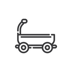 Cart vector icon