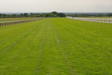 Racecourse at Epsom, Surrey, England