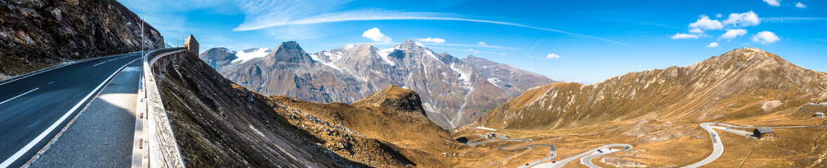country road - european alps