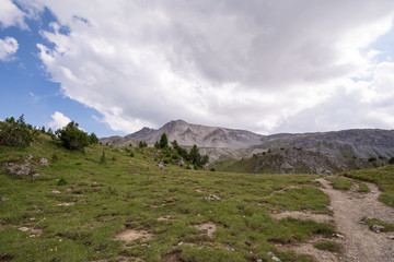 Besteigung des Piz Daint vom Ofenpass, vorbei am Il Jalet über den Westgrad auf den Gipfel (2968m) und zurück.