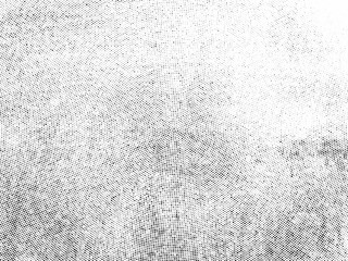 Fototapeta premium Subtle halftone vector texture overlay. Monochrome abstract splattered background.