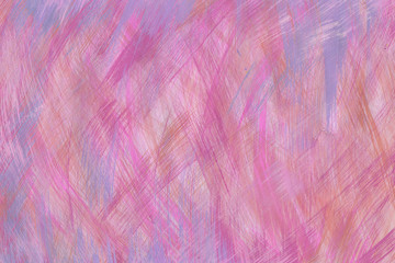 Acrylic colorful abstract background with waves and strokes on white paper background. Trendy look. Chaotic abstract organic design.