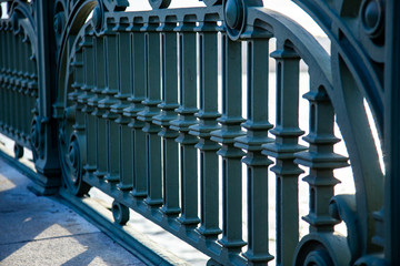 Wrought iron fence designs and patterns