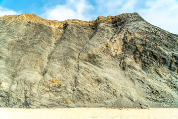Rough High Mountains In Portugal