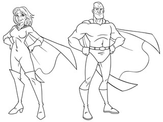 Line art full length front view of a business man meditating in lotus position during yoga practice for calmness and stress relief.