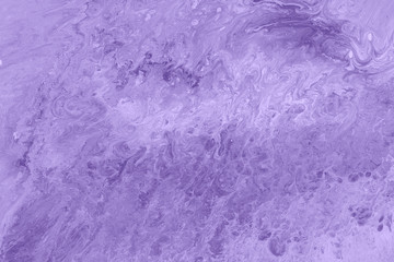 Acrylic abstract background with waves and strokes on white paper background. Trendy look. Chaotic abstract organic design.