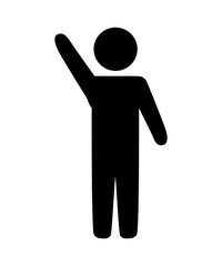 human figure silhouette avatar