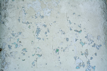 Painted concrete wall