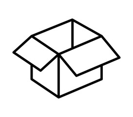 packing box carton icon