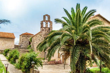 Church in old town of Budva, Montenegro