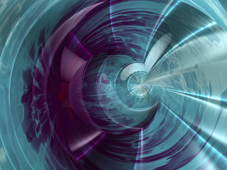 Beautiful abstract background for art projects, cards, business, posters. 3D illustration, computer-generated fractal